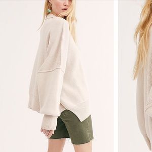 Free people Easy street tunic in pearl color